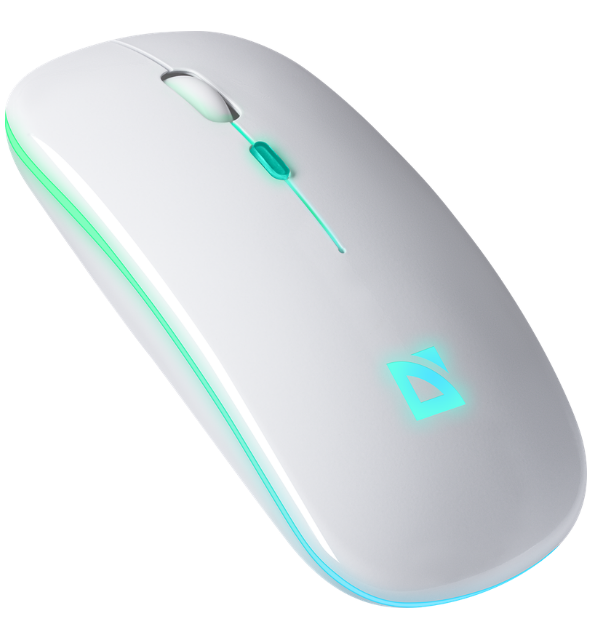 Миша Defender Touch MM-997 Wireless WHITE (52998) (6918381)