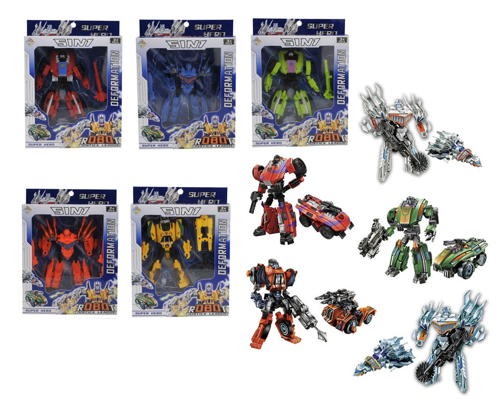Іграшка DIY Toys Робот-трансформер в асортименті (CJ-2287465) (ДУ)