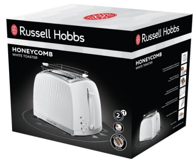 Тостер RUSSELL HOBBS 26060-56 Honeycomb White