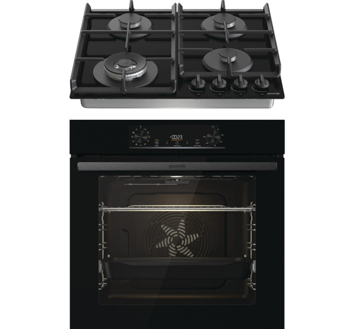 вбуд. компл. GORENJE SET BlackMet GoGW (GTW641EB + BO6735E05B)