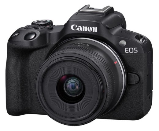Цифрова фотокамера Canon EOS R50 + RF-S 18-45 IS STM Black Creator Kit