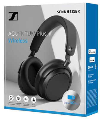 Гарнітура Sennheiser Accentum Plus Wireless Black (6965504)