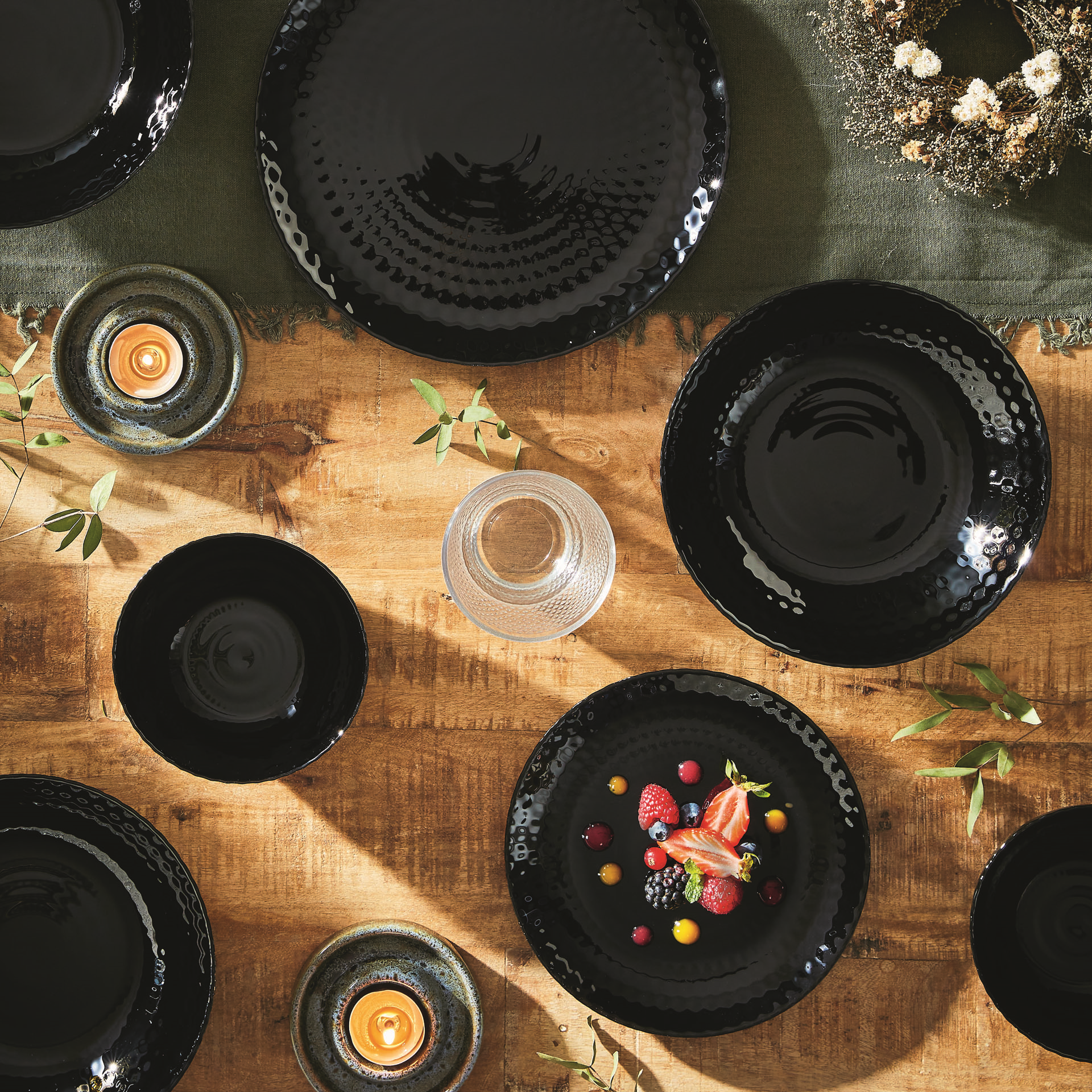 Салатник/Піала LUMINARC PAMPILLE BLACK /13 см (Q4621)