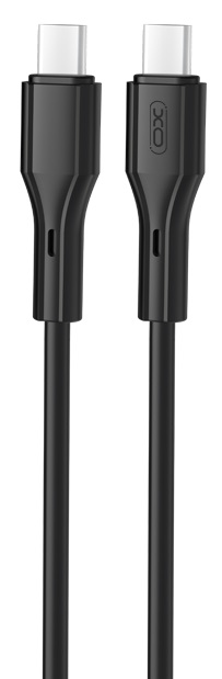 кабель XO NBQ231B Rock Series Type-C to TYPE-C - 60W - 1m (Чорний)