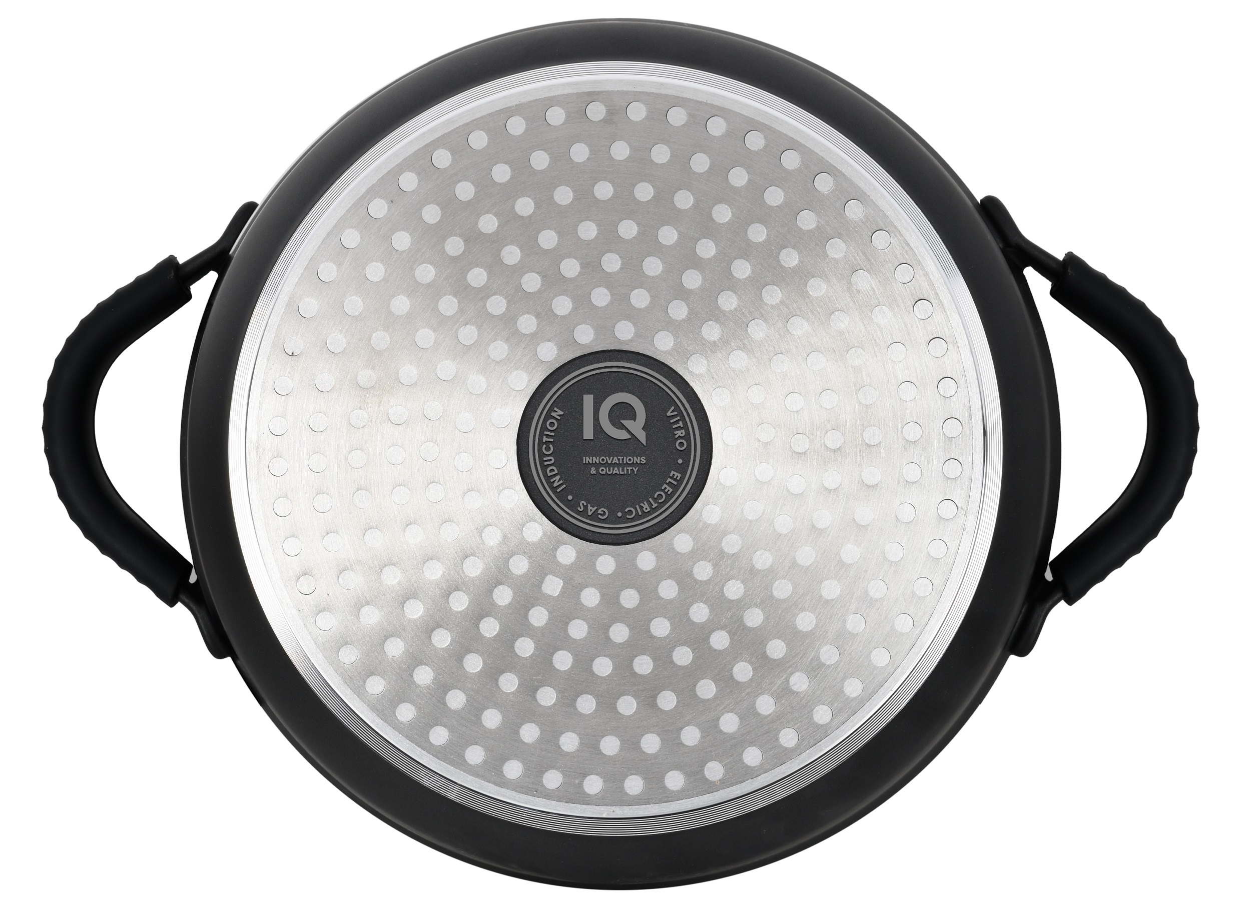 Каструля IQ Be Traditional алюмінієва 20 см (2.7 л) з кришкою (IQ-2045-20)