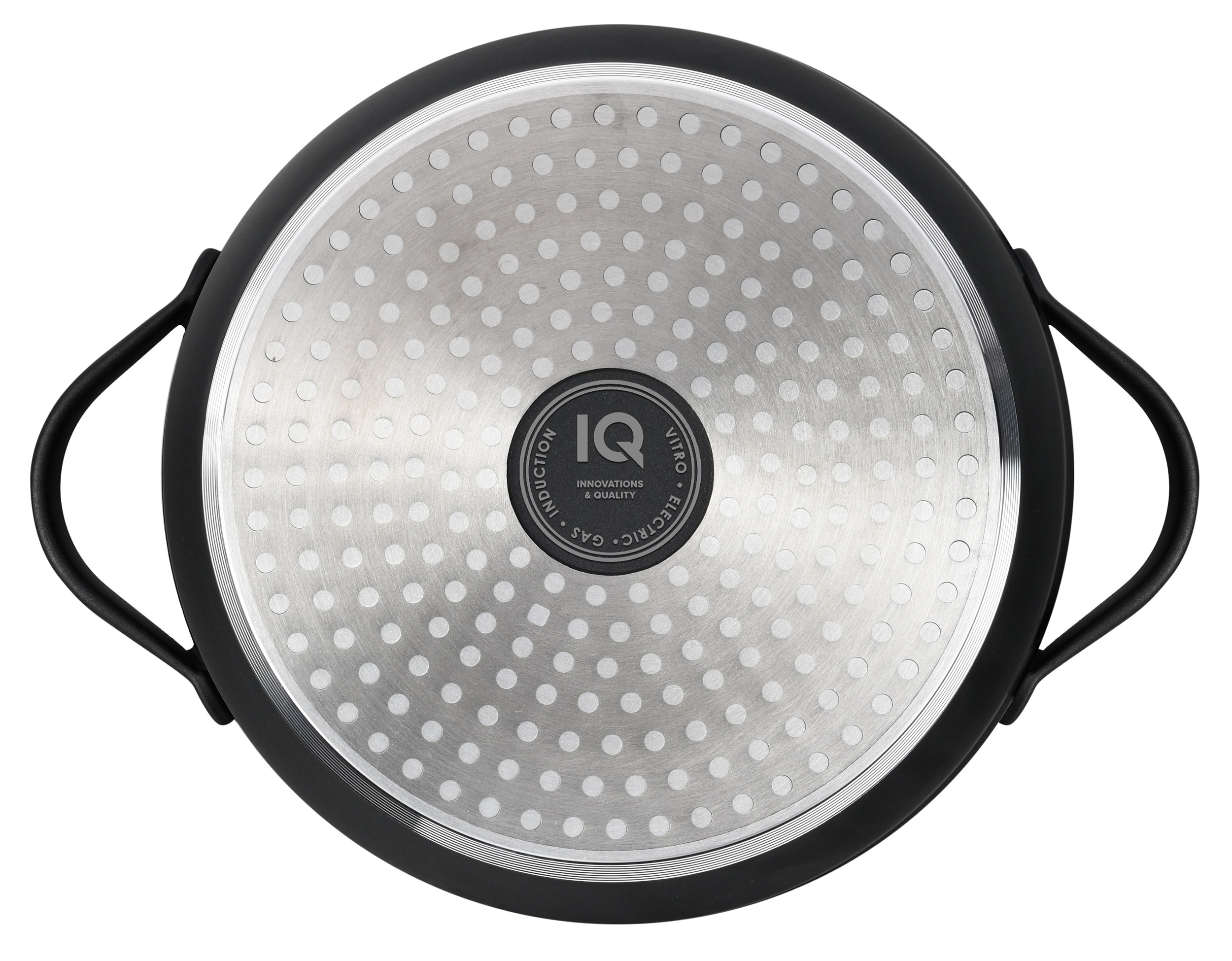 Каструля IQ Be Traditional алюмінієва 24 см (4.6 л) з кришкою (IQ-2045-24)
