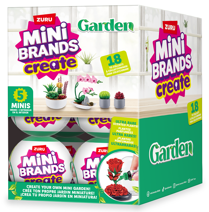 Ігровий набір ZURU MINI BRANDS BOTANICAL GARDEN  в асортименті