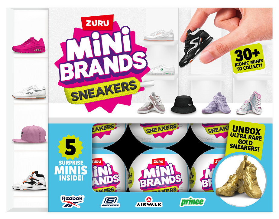 Ігровий набір ZURU MINI BRANDS SNEAKERS Фігурки-сюрприз в асортименті