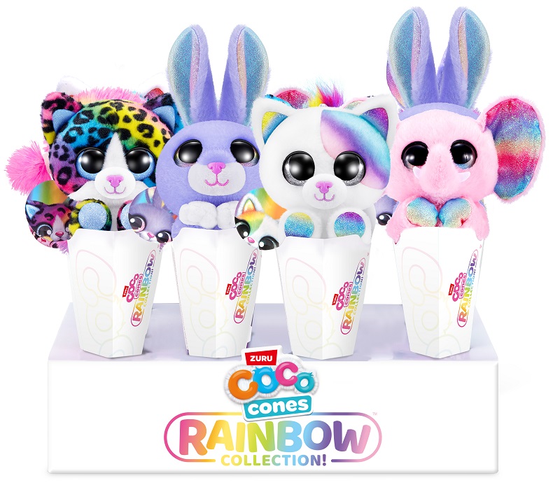 Іграшка м'яка ZURU COCO CONES  RAINBOW в асортименті