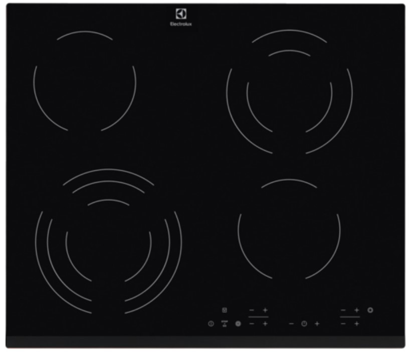 Електрична варильна поверхня Electrolux EHF6343FOK