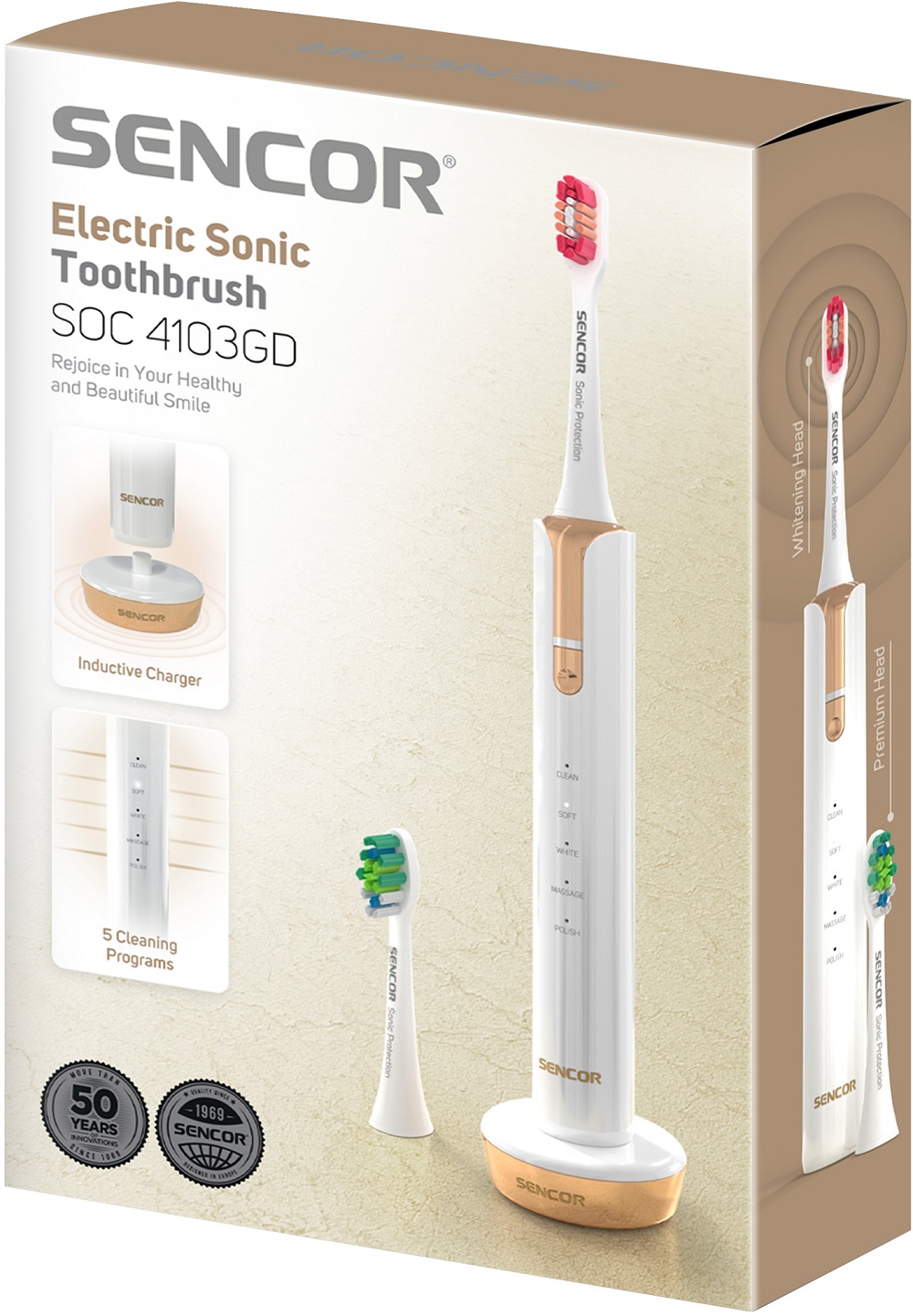 Зубна електрощітка SENCOR SOC 4103GD