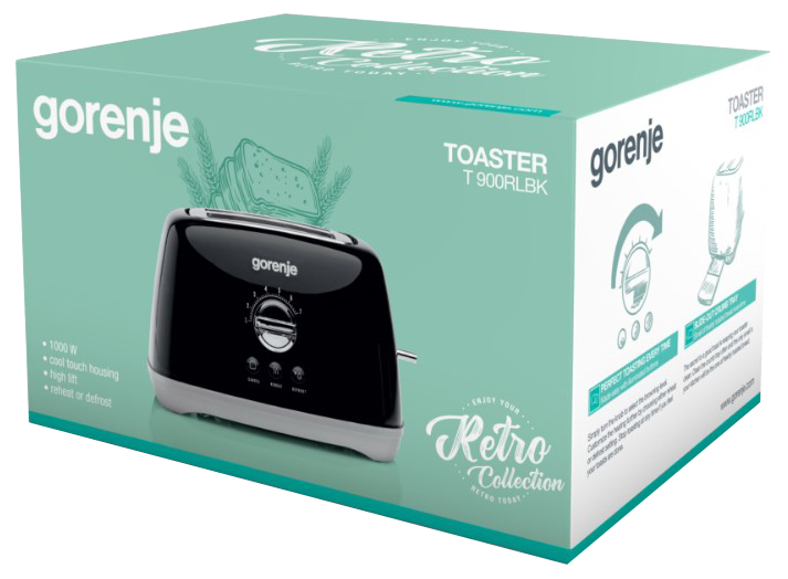 Тостер GORENJE T 900 RLBK