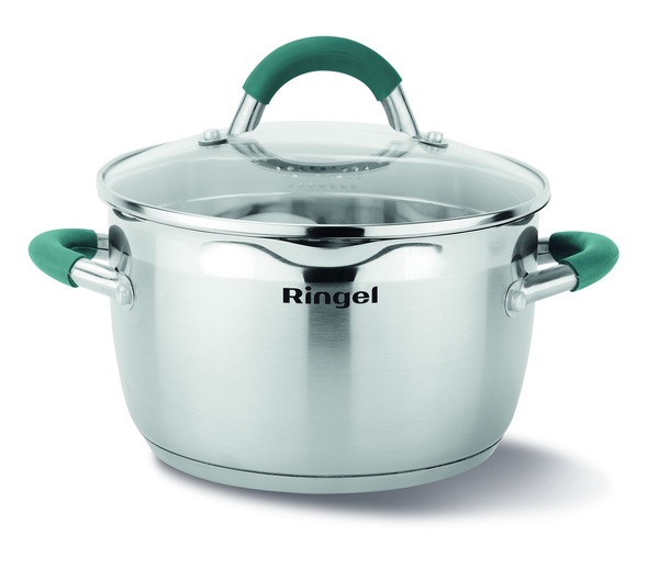 Набір посуду RINGEL EXPERT Набір каструль 6 пр. 1.6 л+2.5 л+3.5 л (RG-6010)