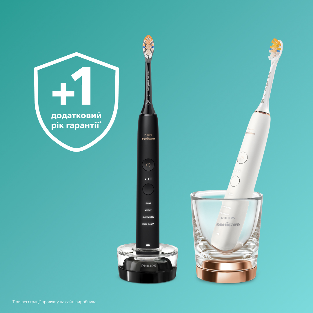 Зубна електрощітка PHILIPS HX9914/69 Sonicare DiamondClean 9000 Pink&Black