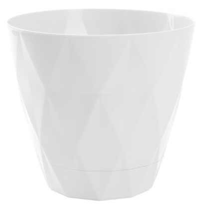 Горщик для квітів Violet House 0200 PRIZMA WHITE 5 л