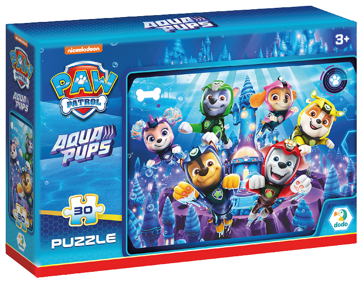 Пазл на 30 елементів Paw Patrol. Aqua pups