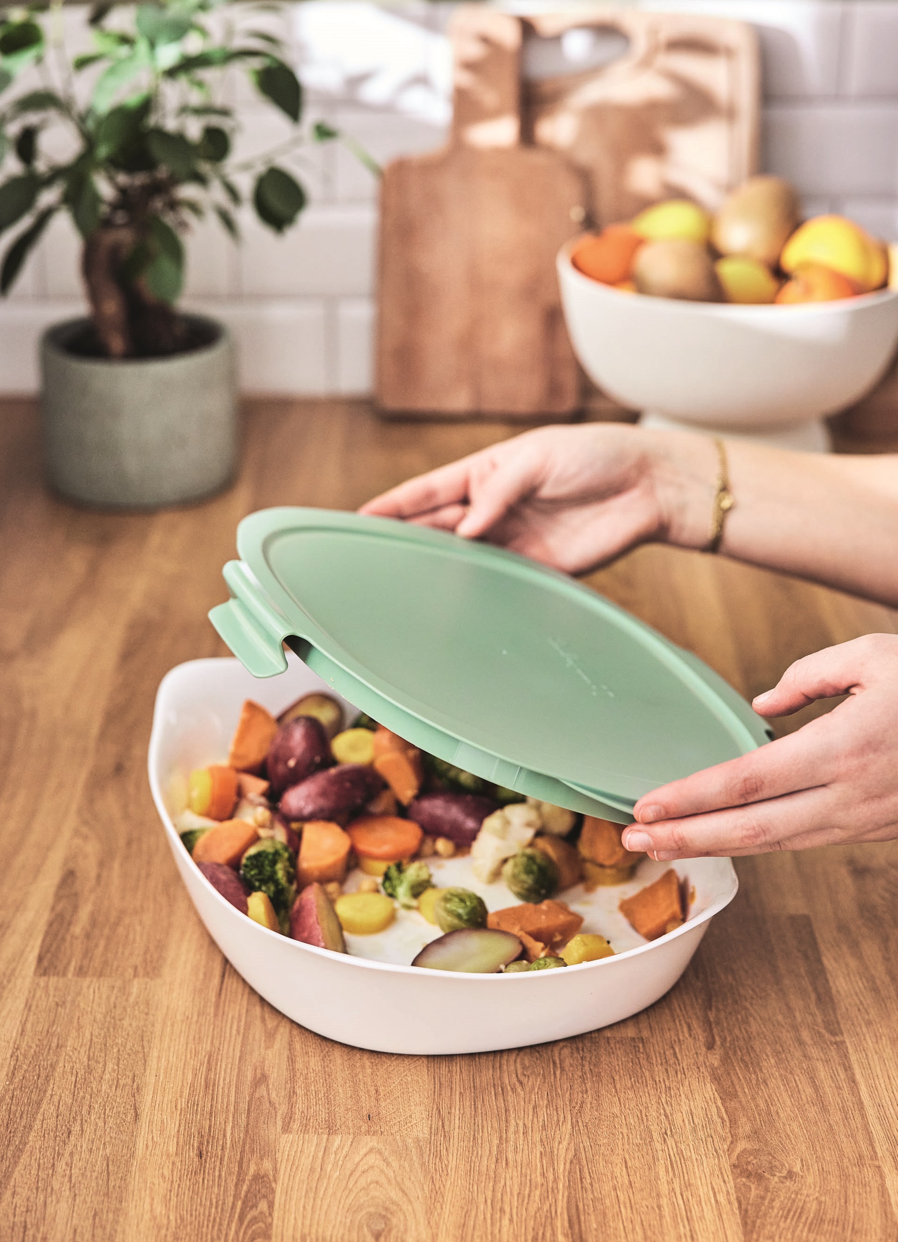Форма с/к LUMINARC SMART CUISINE CARINE д.запік/прямокут./34*25 см з кришкою (V5944)