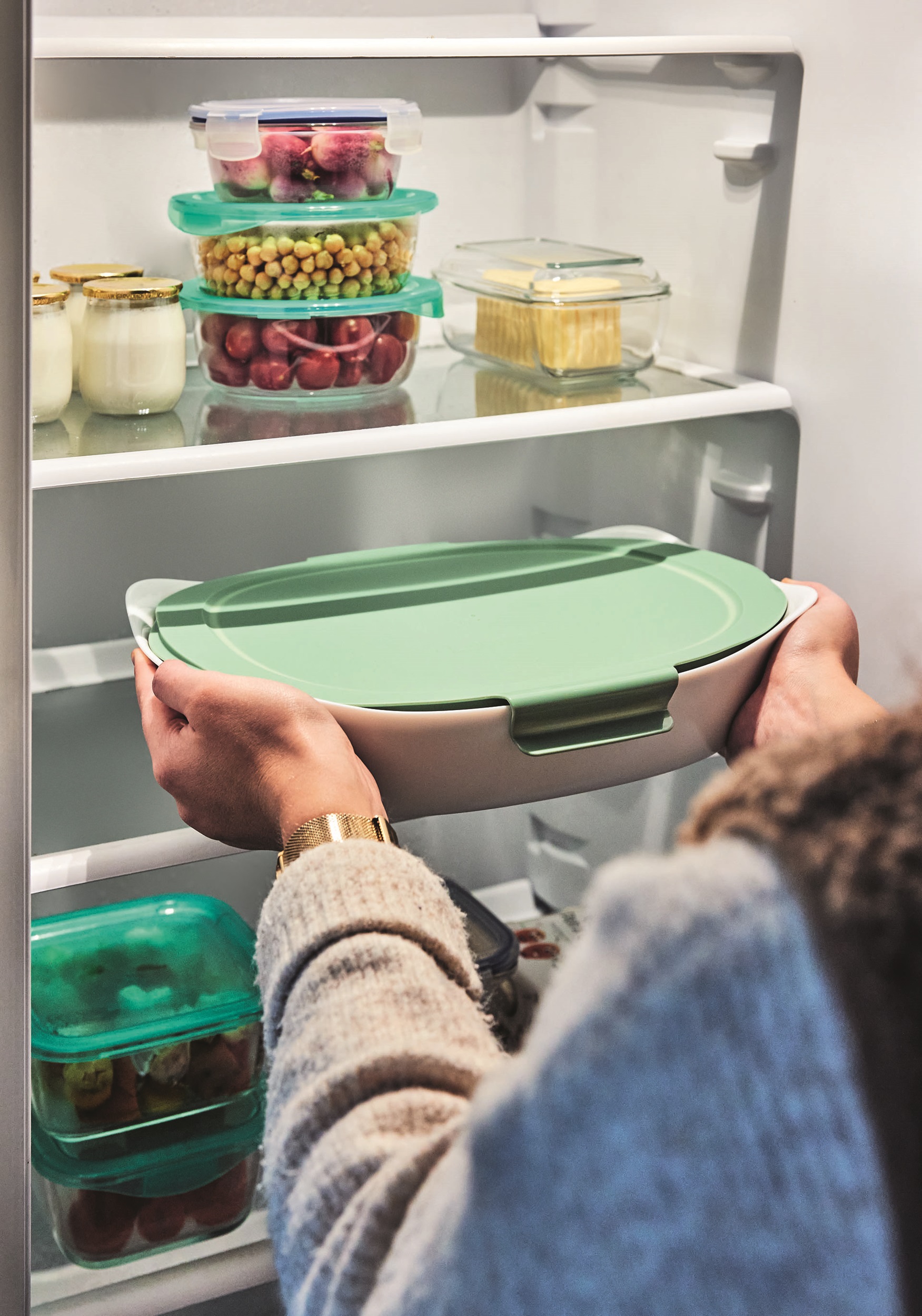 Форма с/к LUMINARC SMART CUISINE CARINE д.запік/прямокут./34*25 см з кришкою (V5944)