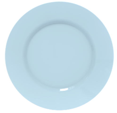 Тарілка LUMINARC PLUMI PARADISE BLUE /19 см/десерт. (V9223)