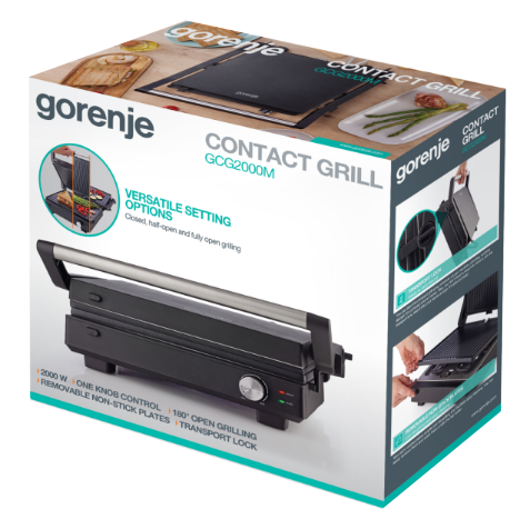 Гриль GORENJE GCG2000M