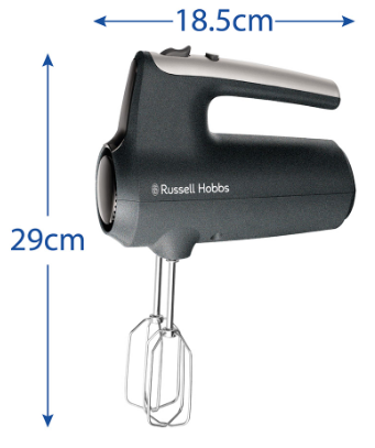 Міксер без чаші RUSSELL HOBBS 27151-56 Matte Charcoal Hand Mixer