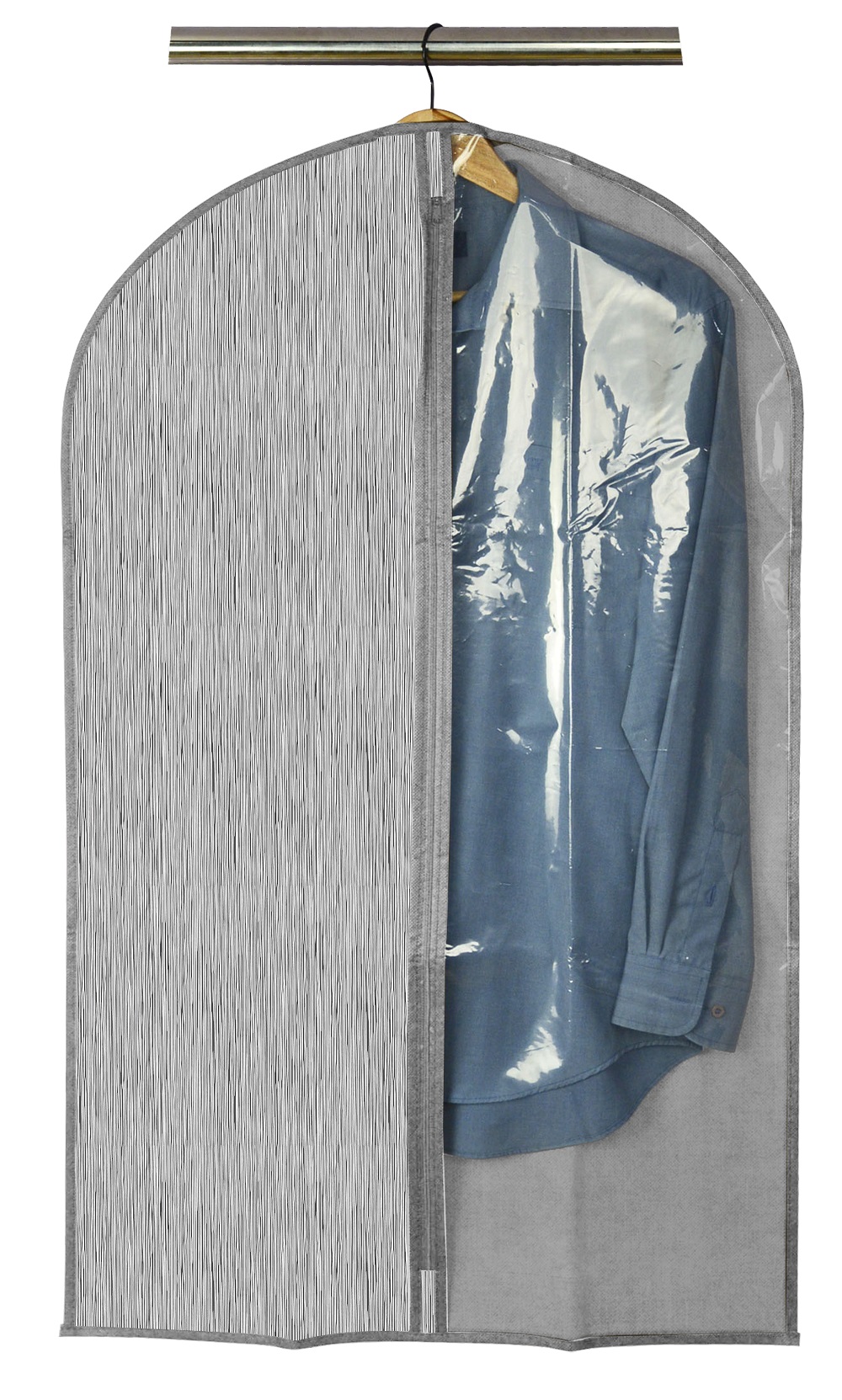 Органайзер IDEA HOME NP-111 ЧОХОЛ д/одягу проз. Grey 60х100 см (NP-111 д/одягу проз. Grey)