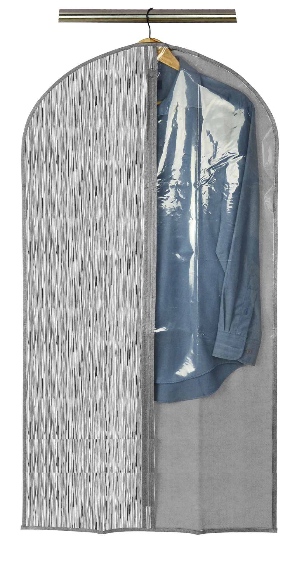 Органайзер IDEA HOME NP-113 ЧОХОЛ д/одягу проз. Grey 60x137 см (NP-113 д/одягу проз. Grey)