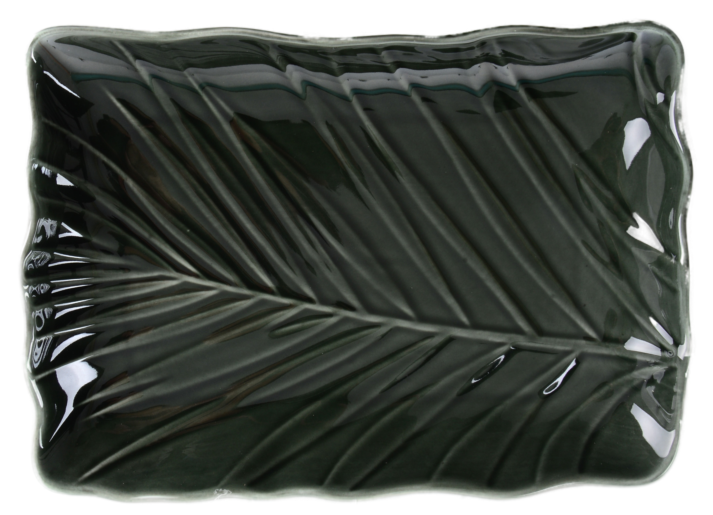 Блюдо Limited Edition Leaf Grey