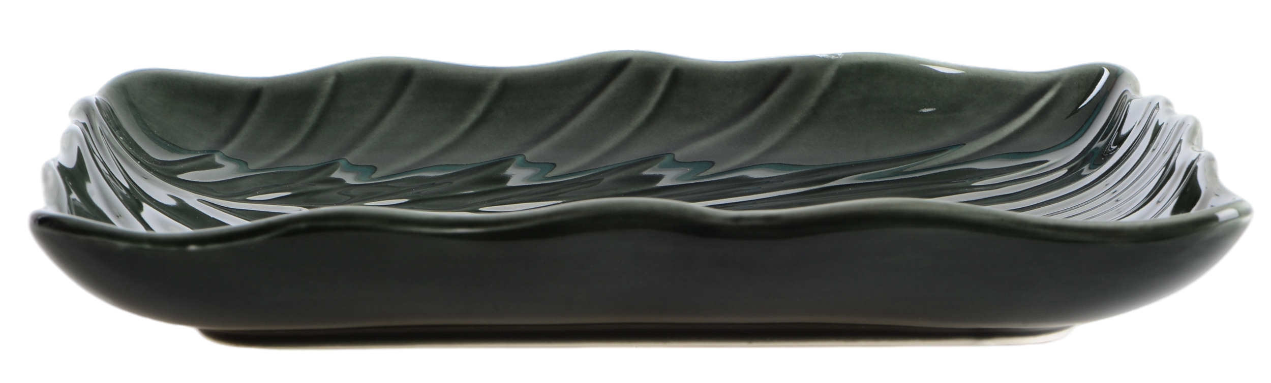 Блюдо Limited Edition LEAF GREY / 24.5х17 см /прямок. (B010787)