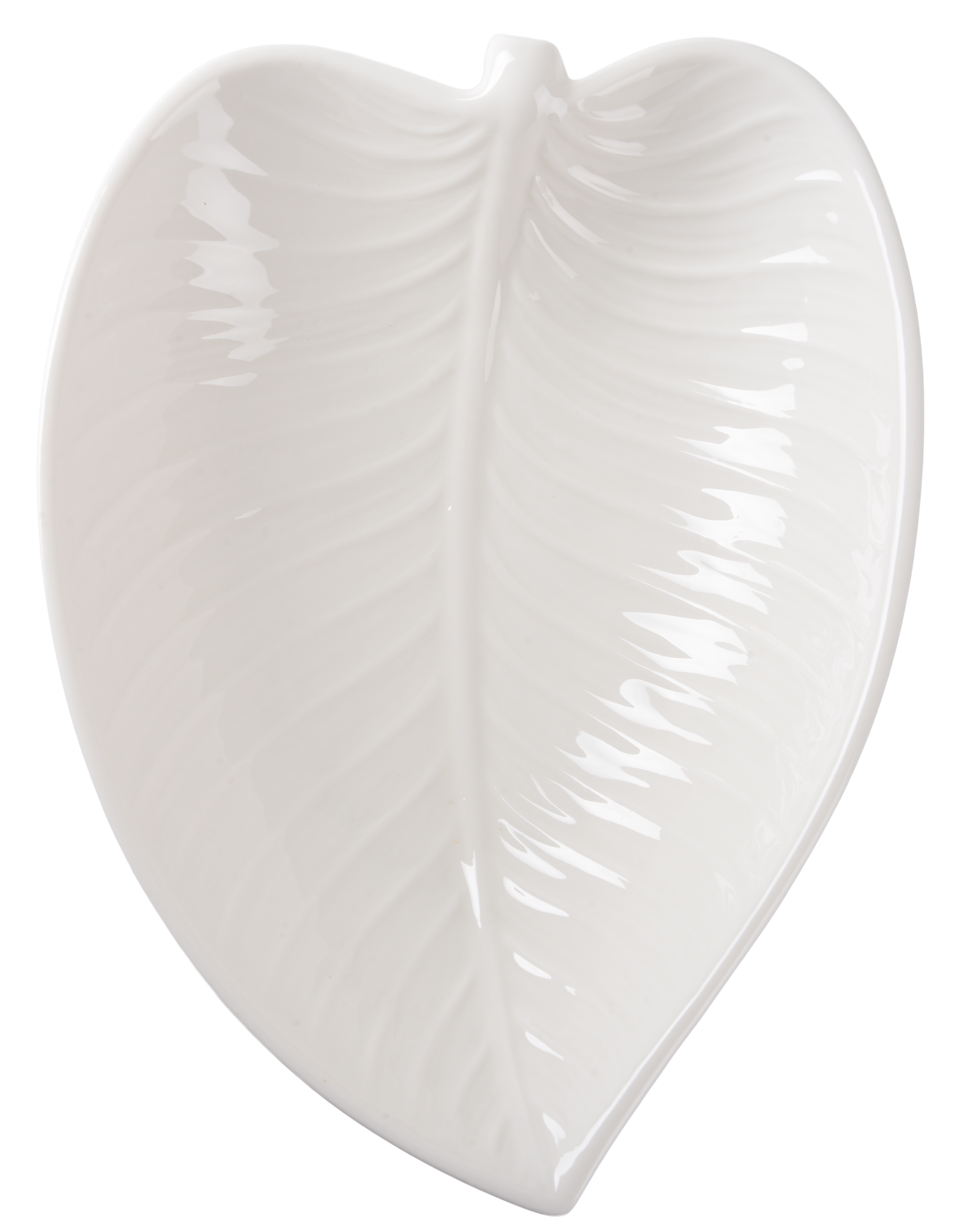 Блюдо LED LEAF DEEP / овал./ 26.5X21X4.5 см (B010857)