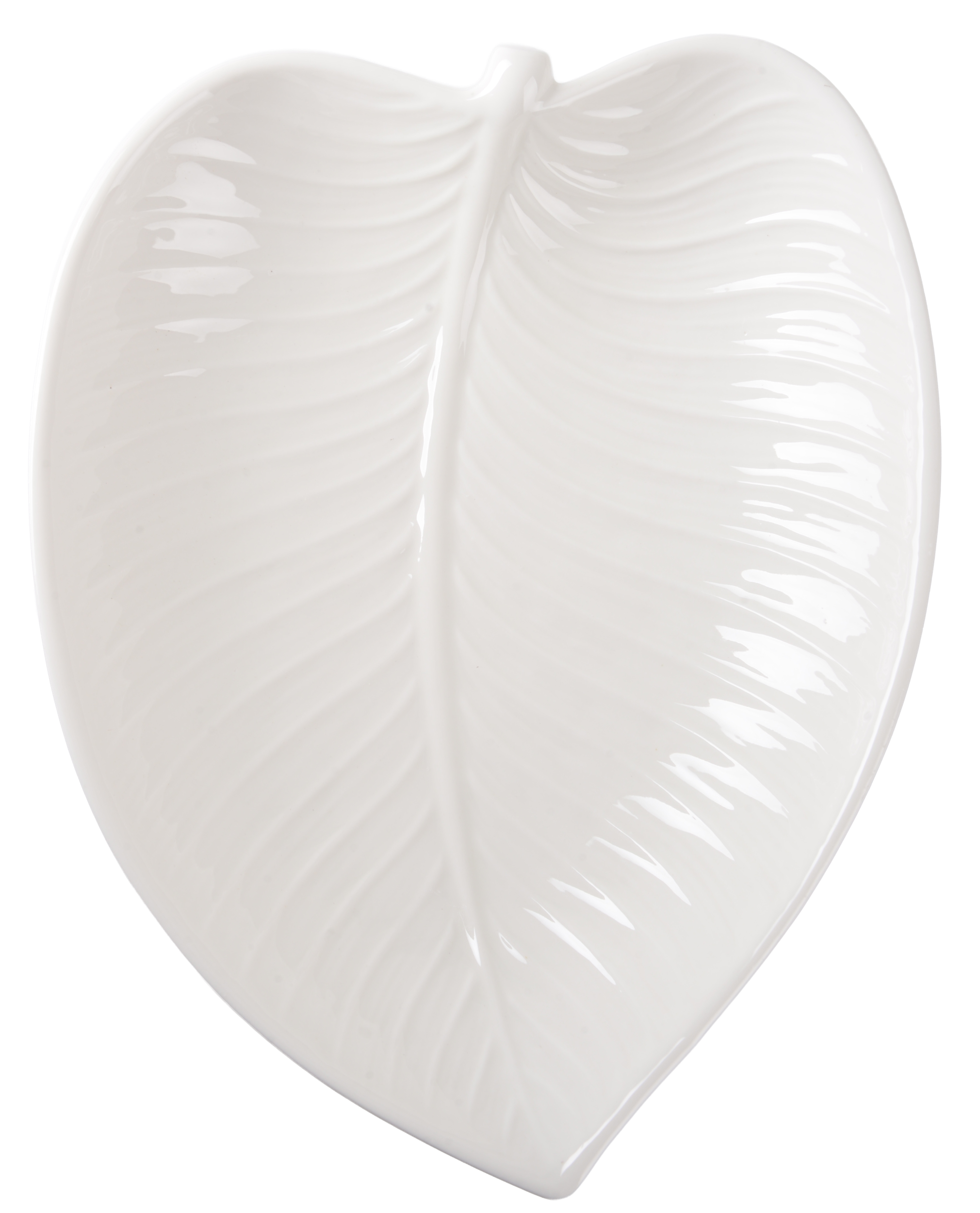 Блюдо LED LEAF DEEP / овал./ 35.5X25X5 см (B010856)