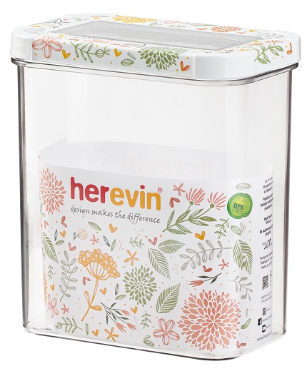 контейнер пл. HEREVIN Storage Canister-Botanic 1.8 л (161207-157)