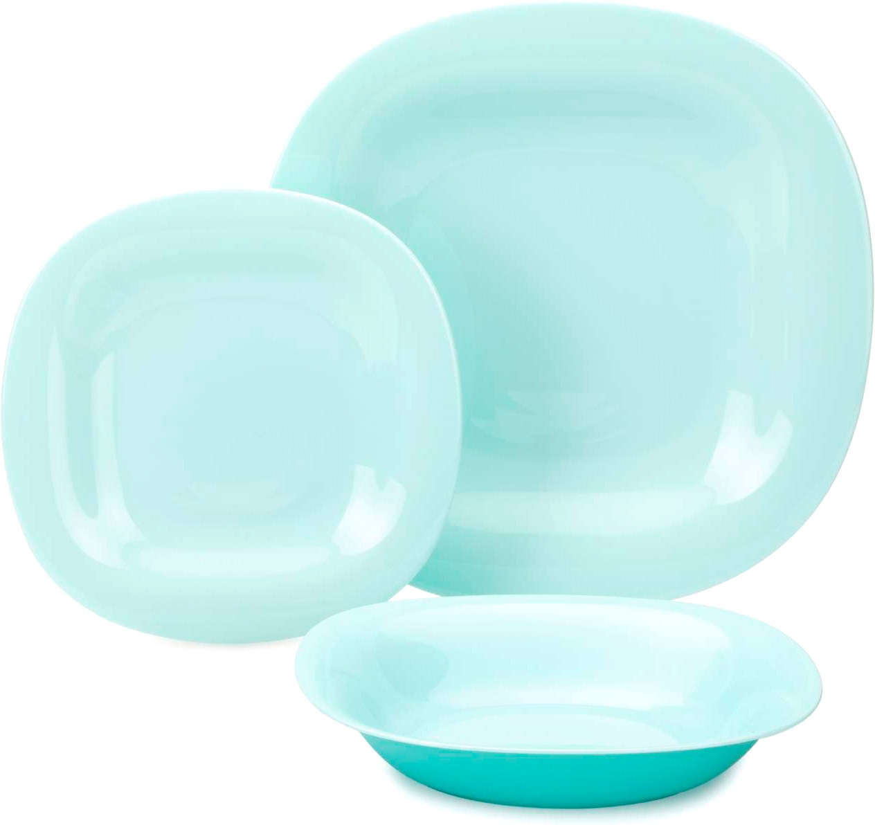Сервіз Luminarc Carine Paradise Blue, 18 предметів