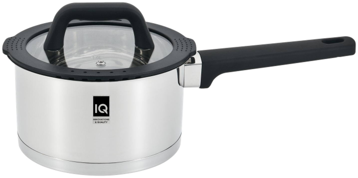 Ківш IQ Be Traditional 16 см (1.3 л) з кришкою (IQ-4046-16)