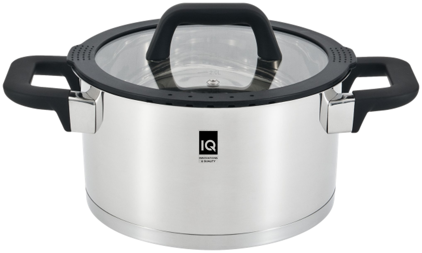 Каструля IQ Be Traditional 20 см (3.3 л) з кришкою (IQ-2046-20)