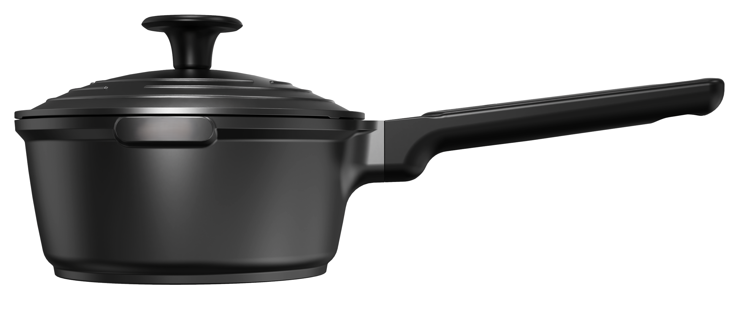 Ківш IQ Be Simple алюмінієвий 16 см (1.3 л) з кришкою (IQ-4049-16)