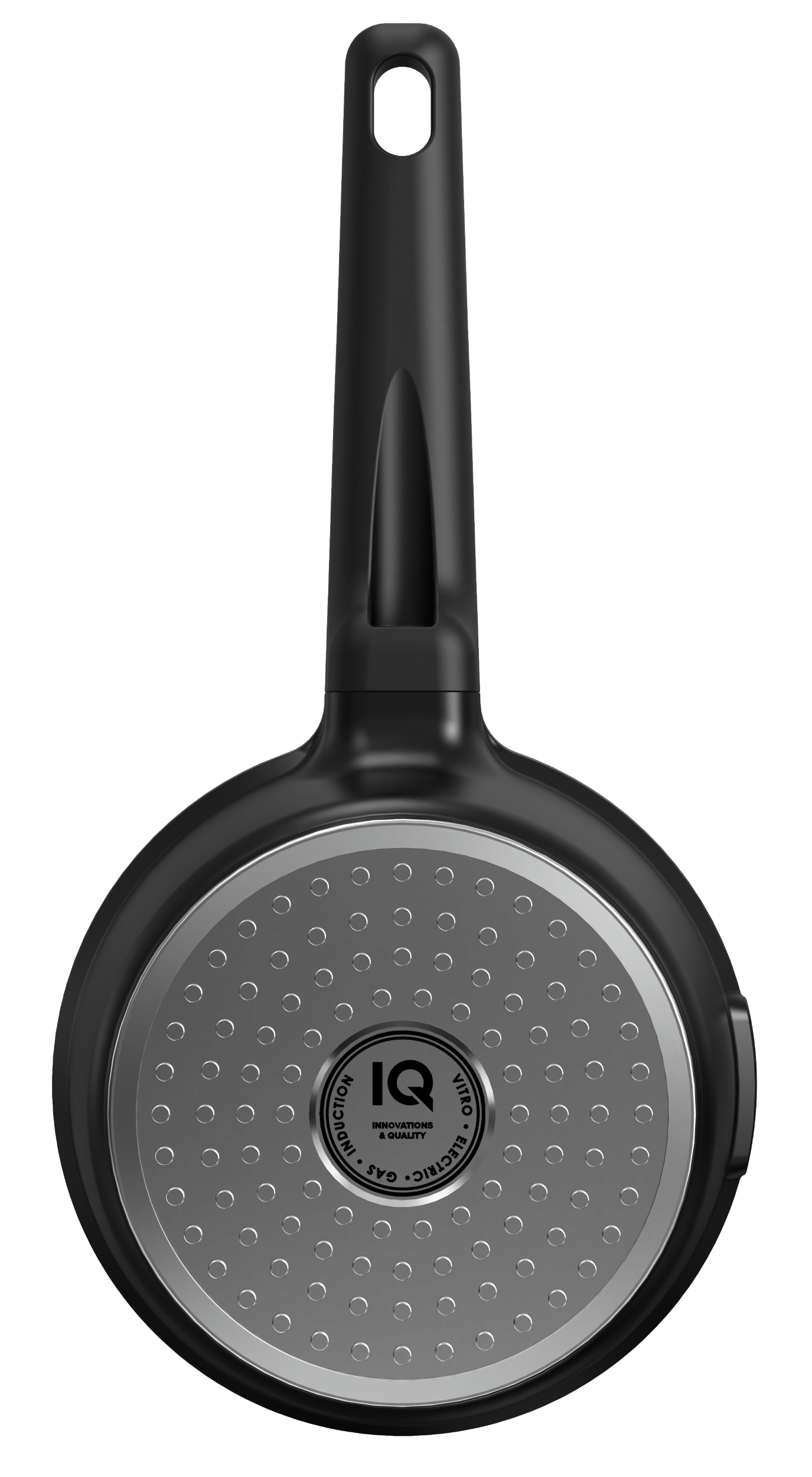 Ківш IQ Be Simple алюмінієвий 16 см (1.3 л) з кришкою (IQ-4049-16)