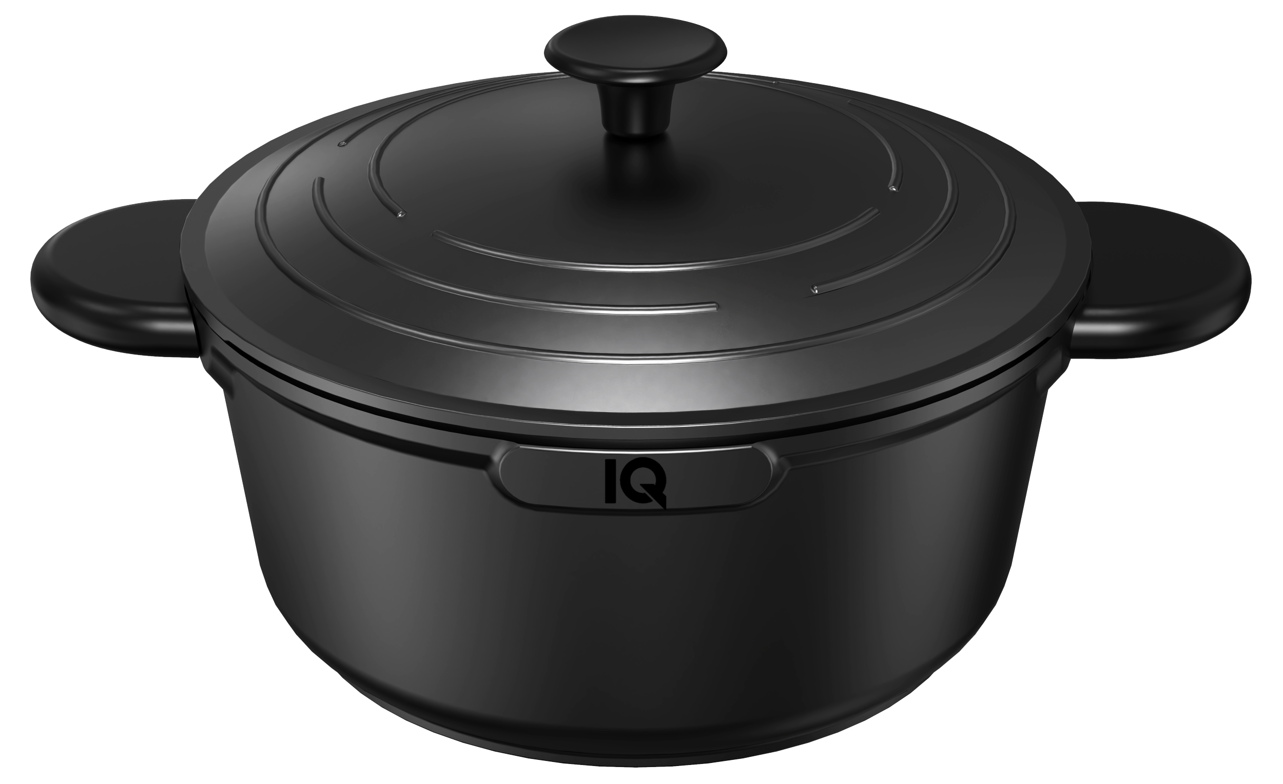 Каструля IQ Be Simple алюмінієва 20 см (2.4 л) з кришкою (IQ-2049-20)