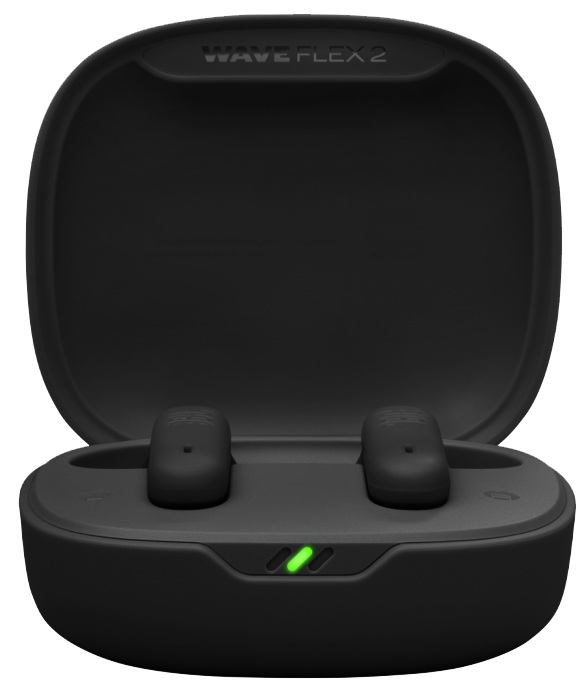 Гарнітура JBL WAVE FLEX 2 Black (JBLWFLEX2BLK)  (7065573)