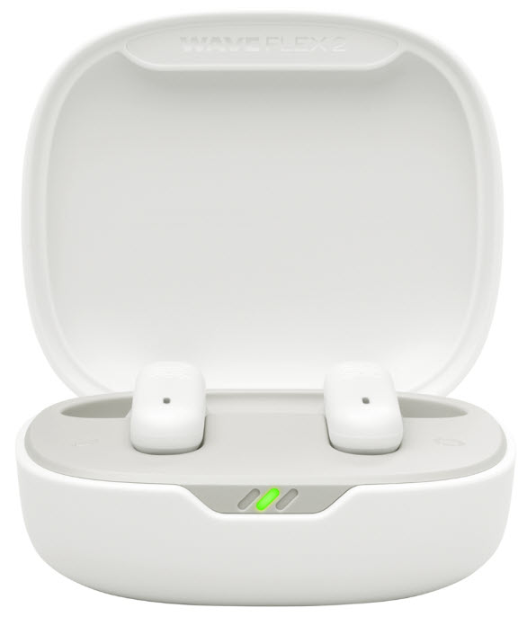 Гарнітура JBL WAVE FLEX 2 White (JBLWFLEX2WHT)  (7065576)