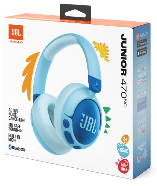 Гарнітура JBL JR470NC Blue (JBLJR470NCBLU)  (7065596)