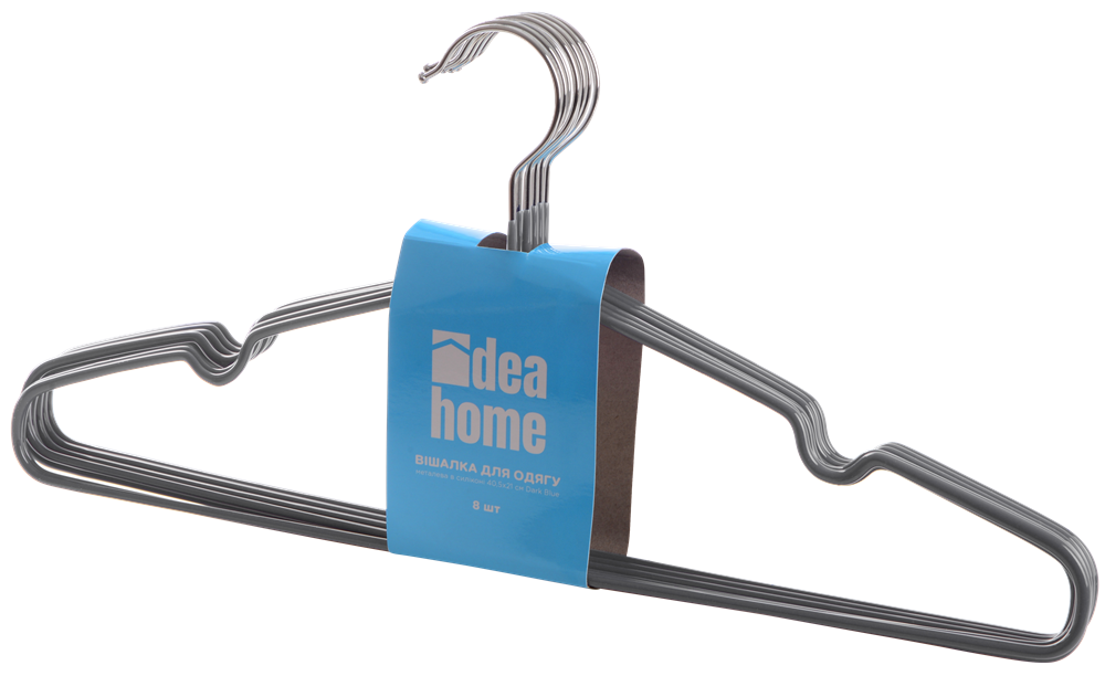 Вішалка для одягу Idea Home Light Grey 40.5х21х0.3 см