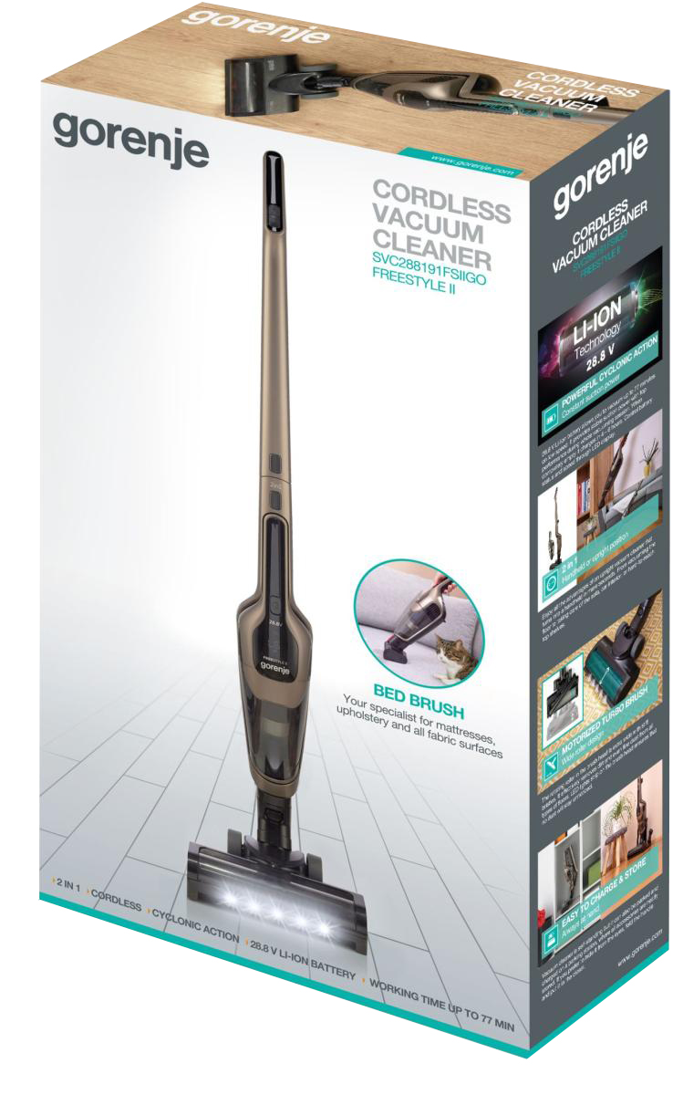 Пилосос акумуляторний GORENJE SVC288191FSIIGO