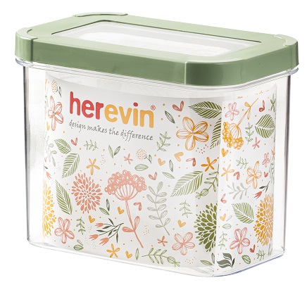 Контейнер HEREVIN Storage Canister-Green-Peach 1.2 л (161212-100)