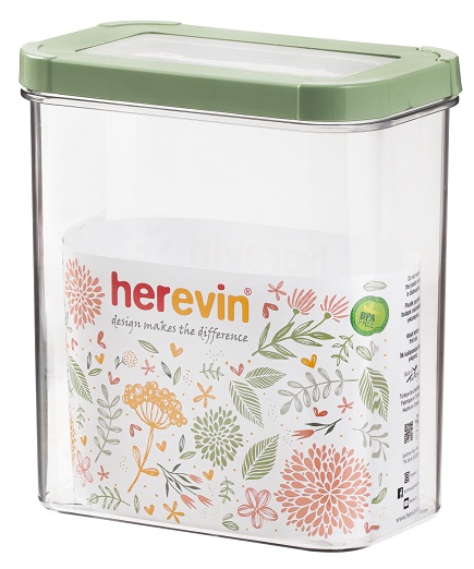 Контейнер HEREVIN Storage Canister-Green-Peach 1.8 л (161207-100)
