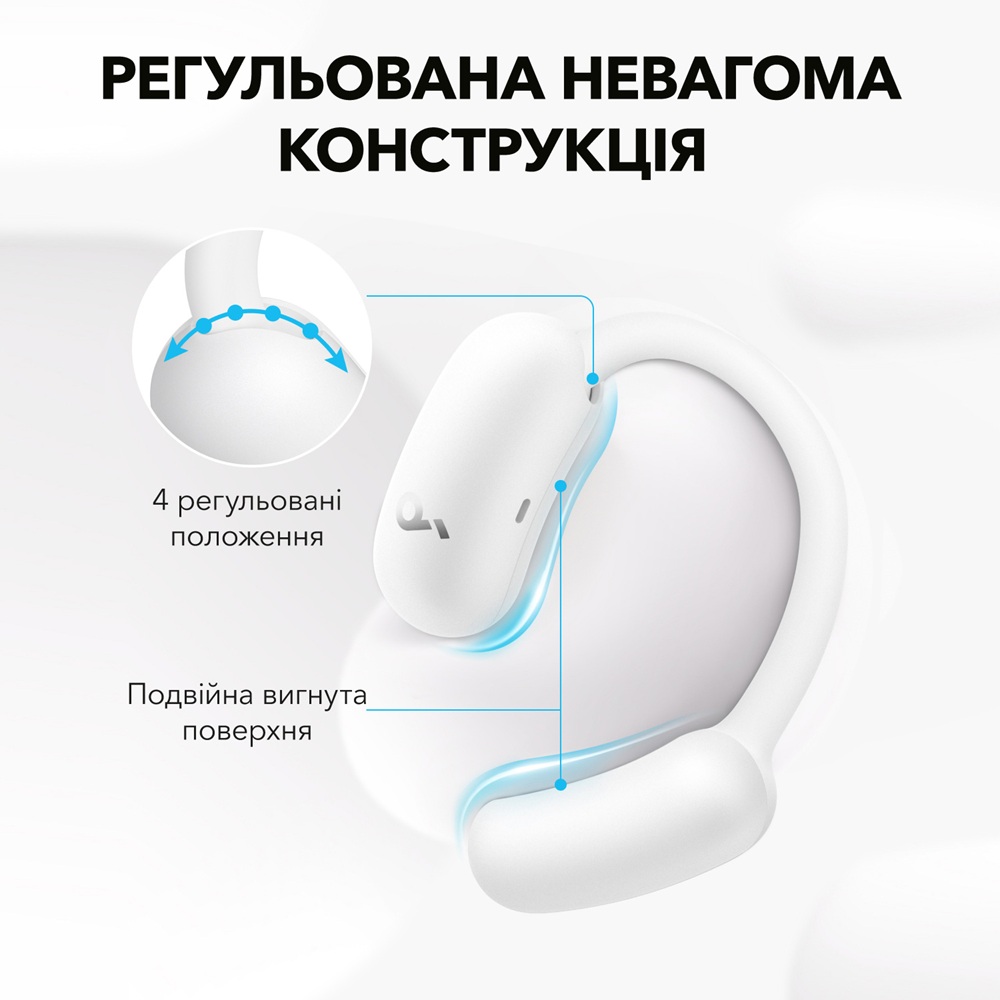 Гарнітура Anker SoundСore AeroFit 2 White  (7079358)