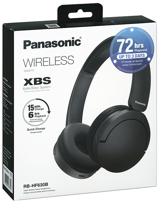 Гарнітура Panasonic RB-HF630BG-K  (7086665)