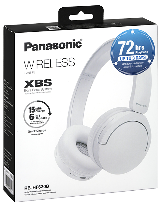 Гарнітура Panasonic RB-HF630BG-W  (7086667)