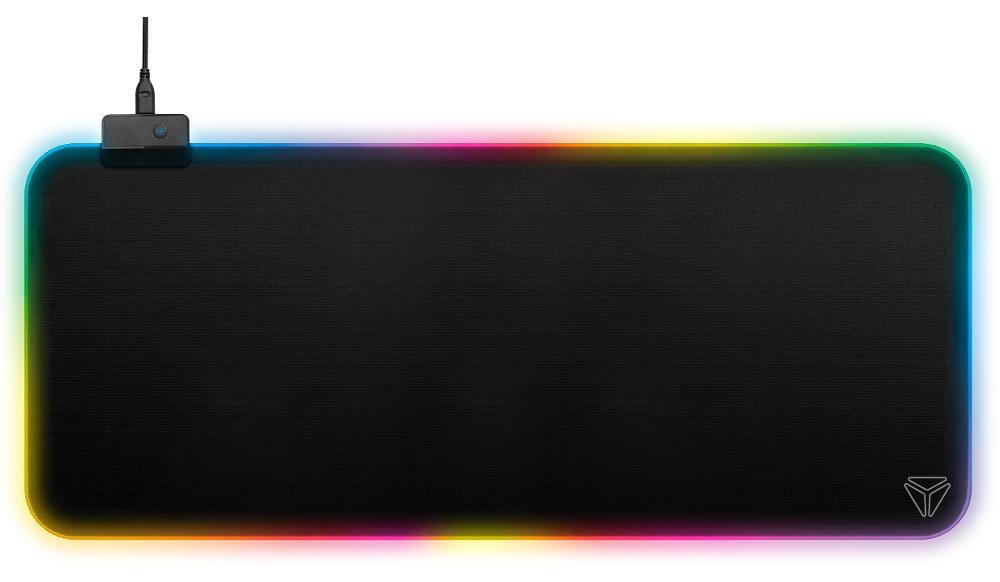Килимок для мишi YENKEE YPM 3006 Gaming RGB pad WARP з підсвіткою