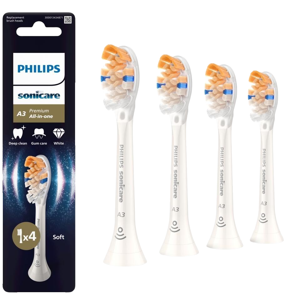 Зубна електрощітка PHILIPS HX9094/87 насадки Premium All-in-One 4 шт